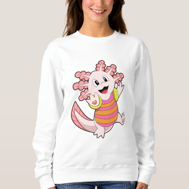 Axolotl Sweatshirt (Vorderseite)