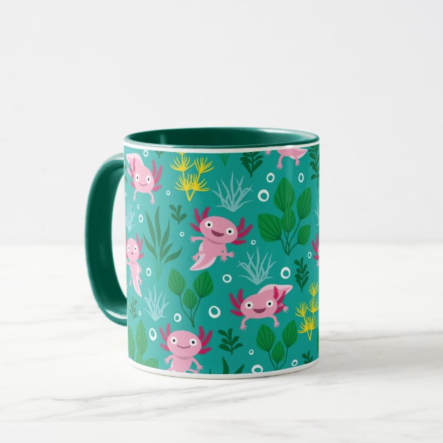 Axolotl-Tasse Tasse (Vorderseite Links)