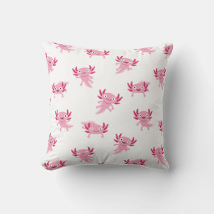 Axolotl Throw Pillow Kissen