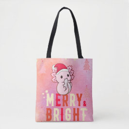 Axolotl Weihnachten Tasche