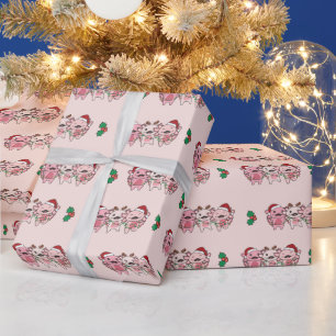 Axolotl Weihnachtstiere Sweet Axolotls Geschenkpapier