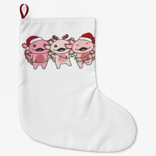 Axolotl Weihnachtstiere Sweet Axolotls Großer Weihnachtsstrumpf