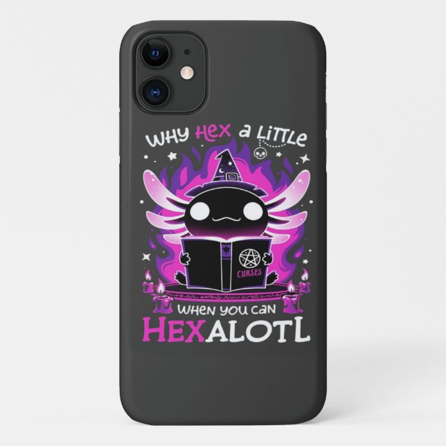 Axolotl Witching Hour - Salamandre Case-Mate iPhone Hülle (Rückseite)