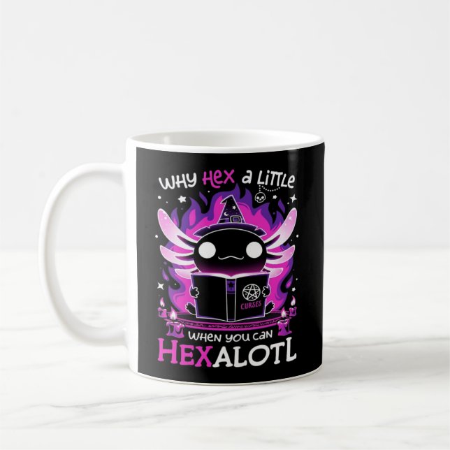 Axolotl Witching Hour - Salamandre Kaffeetasse (Links)