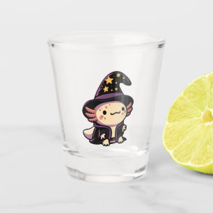 Axolotl Wizard - Fantasy Pet Schnapsglas