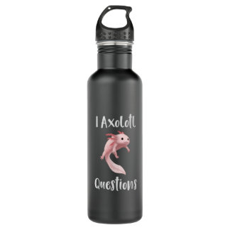 Axolotl Womens Kids Men Youth Funny Cute Axolotl Edelstahlflasche