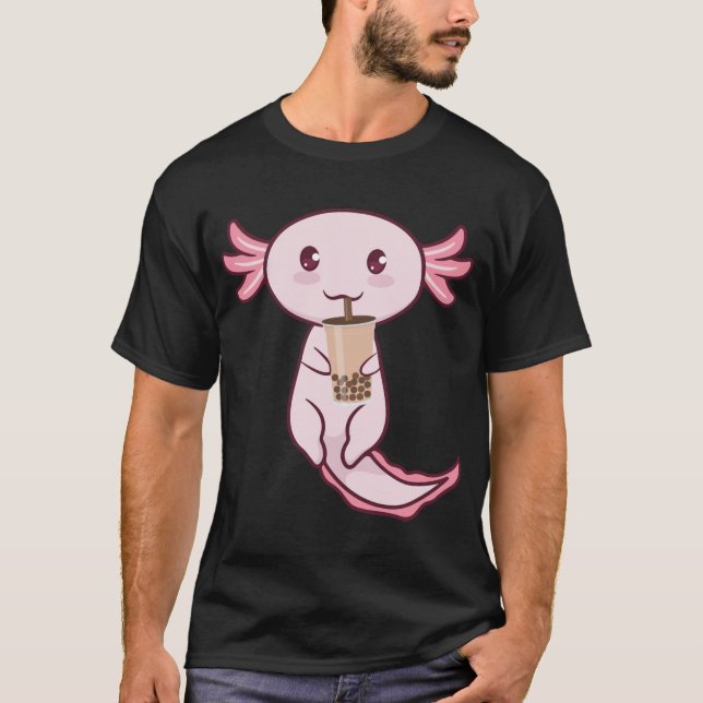 Axolots Lover Pet Animal Axolotl Bubble Tee Kawaii (Vorderseite)