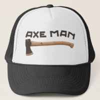 Axt-Mann, draußen Woodsman