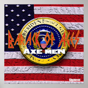 Axt-Männer Barack des Alters-Plakats Poster