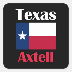 Axtell TX Quadratischer Aufkleber