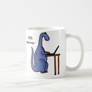 AY-, COBOL-Programmierer-Dinosaurier-Tasse Kaffeetasse