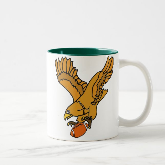 AY- Eagles et tasse du football (Droit)