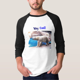 AY-, Weisen-cooles polarer Bärn-Shirt T-Shirt