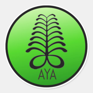 AYA NON EFFRAYÉ de VOUS autocollant