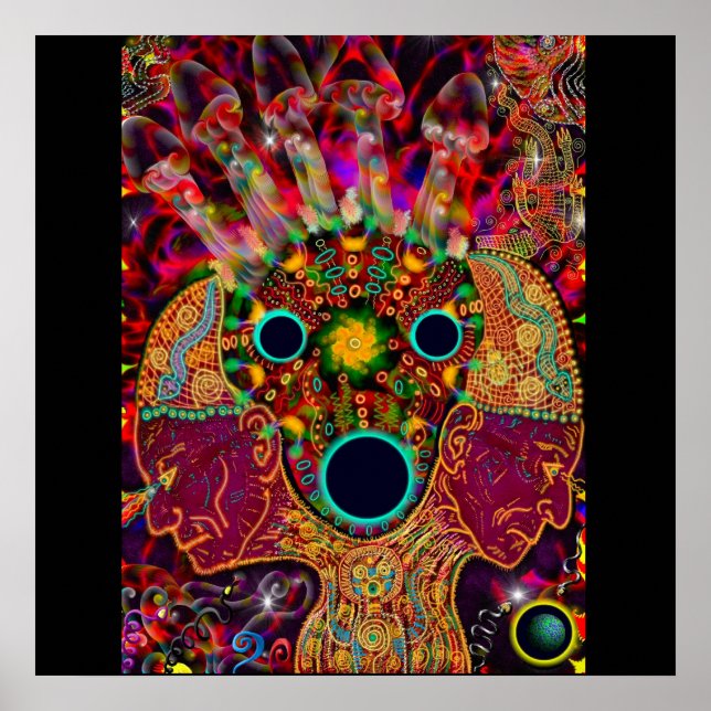 Ayahuasca Espirito Poster (Vorne)