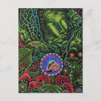 Ayahuasca Vision Postkarte