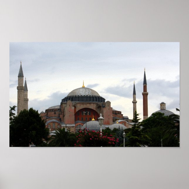 Ayasofya-Museum in Istanbul Poster (Vorne)