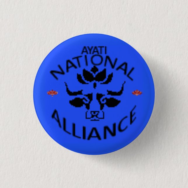 Ayati National Alliance Party Logo Button (Vorderseite)
