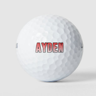 Ayden rosa Name Golfball