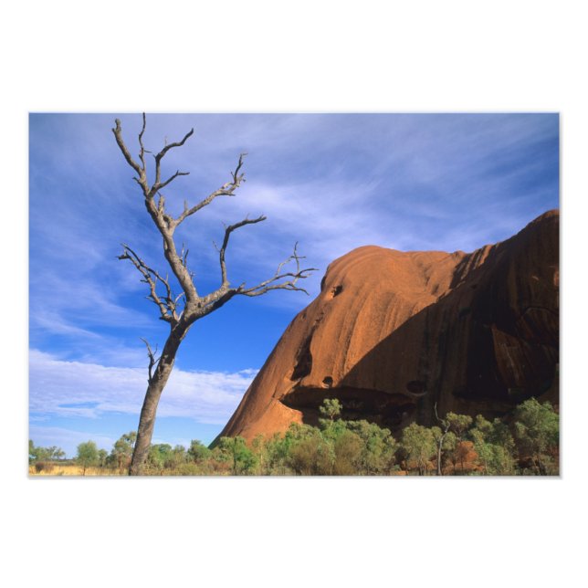 Ayers Rock Uluru in Australien Fotodruck (Vorne)