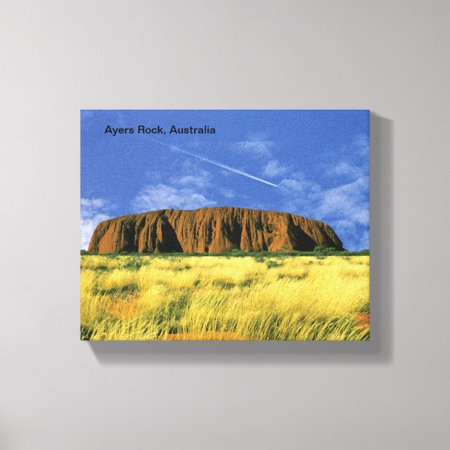 Ayers Rock Wrapped Canvas Leinwanddruck (Vorderseite)