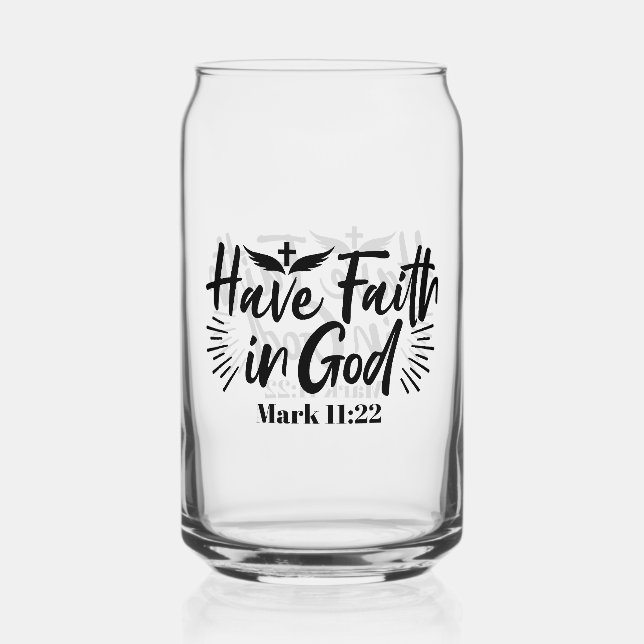 Ayez foi en Dieu Mark 11:22 Citation Inspirationne (Recto)