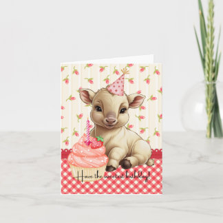 Ayez la carte d'anniversaire la plus douce