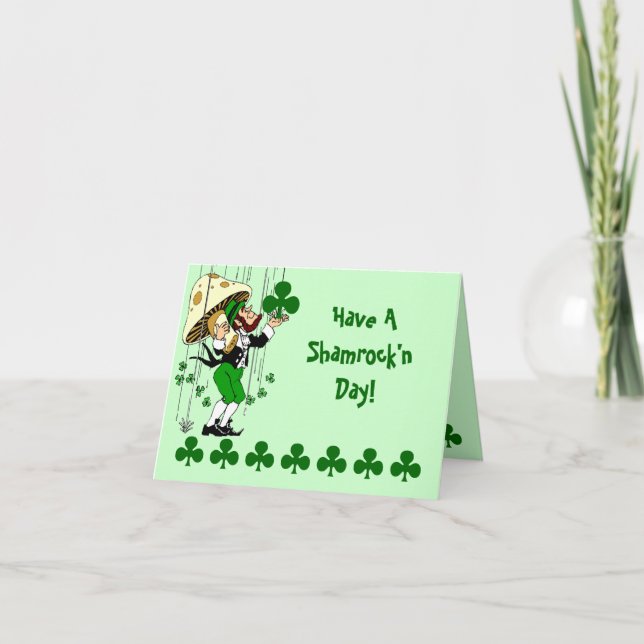Ayez la carte St Patrick heureux de jour de (Devant)