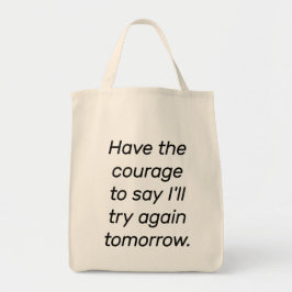 Ayez Le Sac fourre-tout D'Épicerie Courage