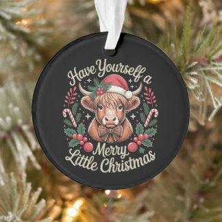 Ayez Un Joyeux Petit Noël Vache Xmas