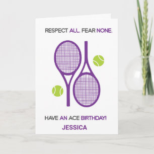 Ayez une carte d'anniversaire Ace