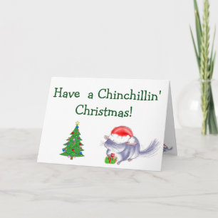 Ayez une carte de Noël de Chinchillin !