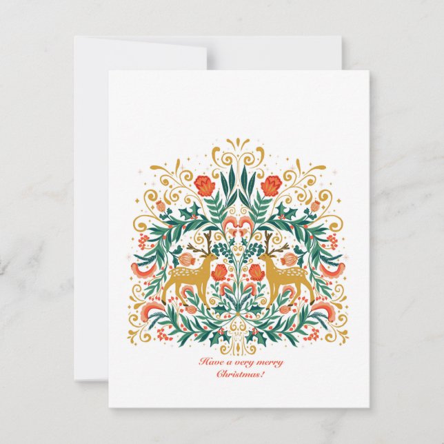 Ayez une carte de Noël très joyeuse (Devant)