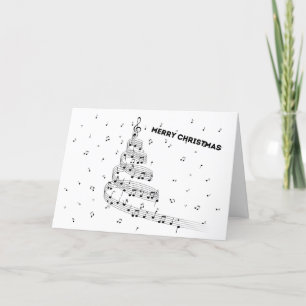 Ayez une carte de voeux de Noël musicale