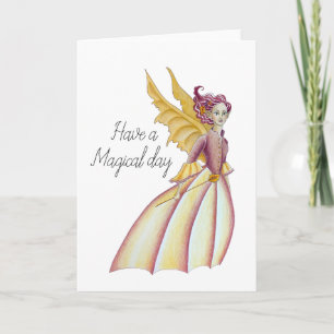 Ayez une carte de voeux Magical Day