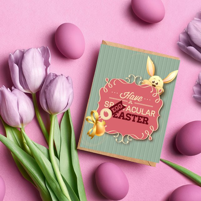 Ayez une carte de voeux SpEGGtacular de Pâques (Créateur téléchargé)