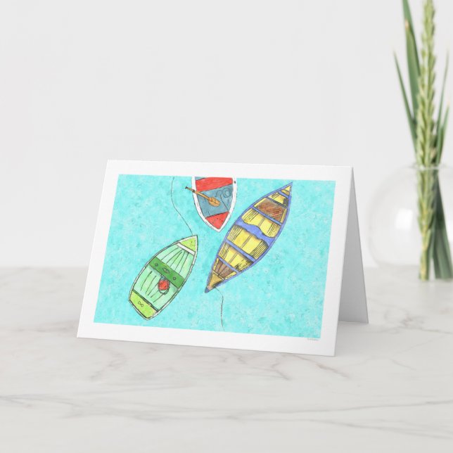 Ayez une excellente carte de voeux d'été (Devant)