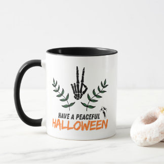 Ayez une Mug d'Halloween paisible
