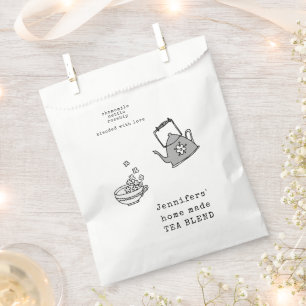 Ayez Une Tasse De Thé   Sacs de Faveur Personnalis