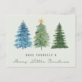 Ayez une très petite carte postale de Noël