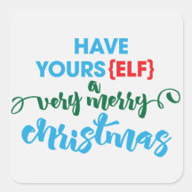 Ayez votre ELF un très joyeux Sticker de Noël