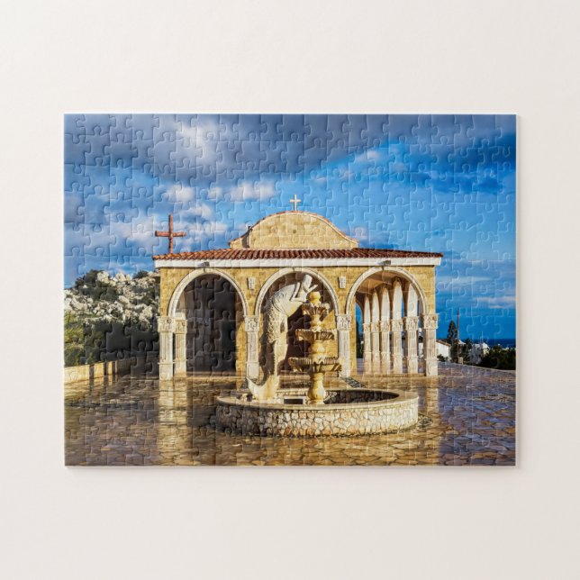 Ayia Napa Ayios Epifanios Kirche Zypern. (Horizontal)