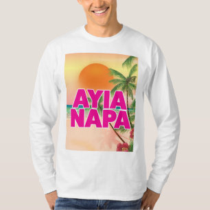 Ayia Napa Holiday Poster T-Shirt