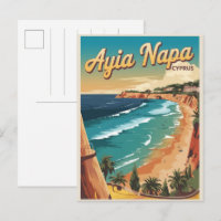 Ayia Napa Zypern, weißer Strand Mittelmeer Geschen