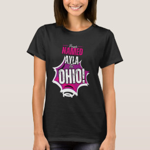 Ayla heißt Leute sind Ohio für Gen Z & Gen A Meme T-Shirt