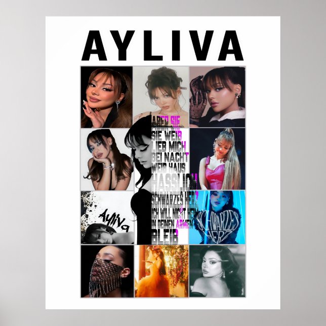 Ayliva Tour 2026 Poster (Vorne)