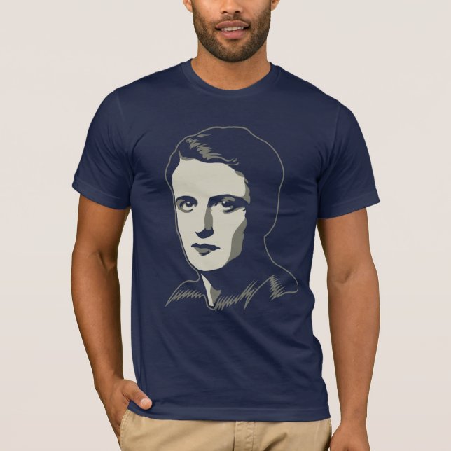 Ayn Rand-kundengerechter T - Shirt (Vorderseite)