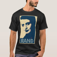 Ayn Rand-Plakat-politische Parodie