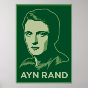 Ayn Rand-Plakat Poster