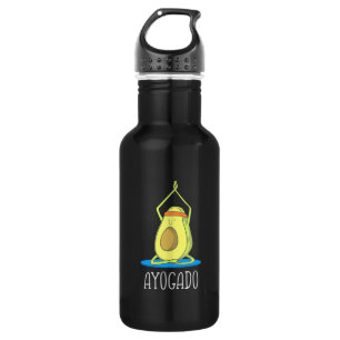 Ayogado Avocado Yoga Lover Edelstahlflasche